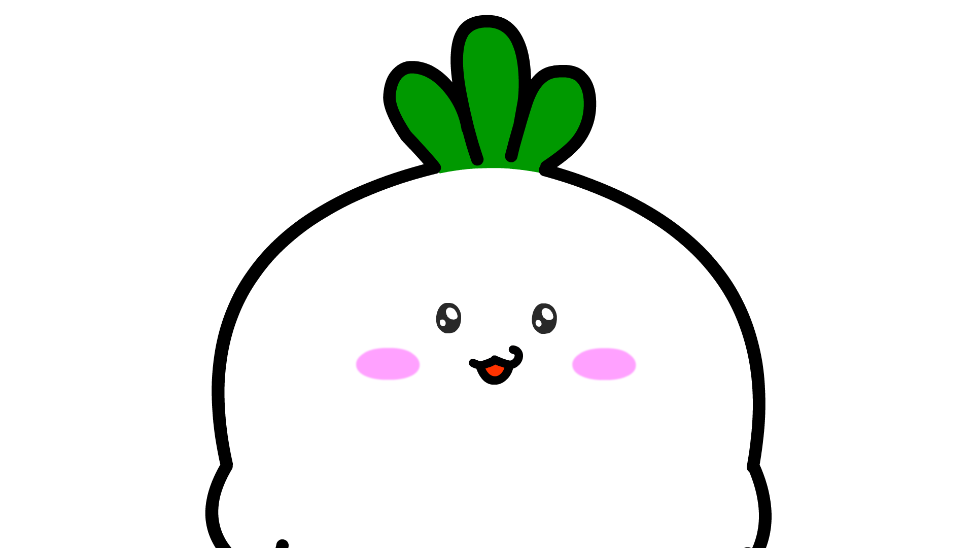ちび 正面向き